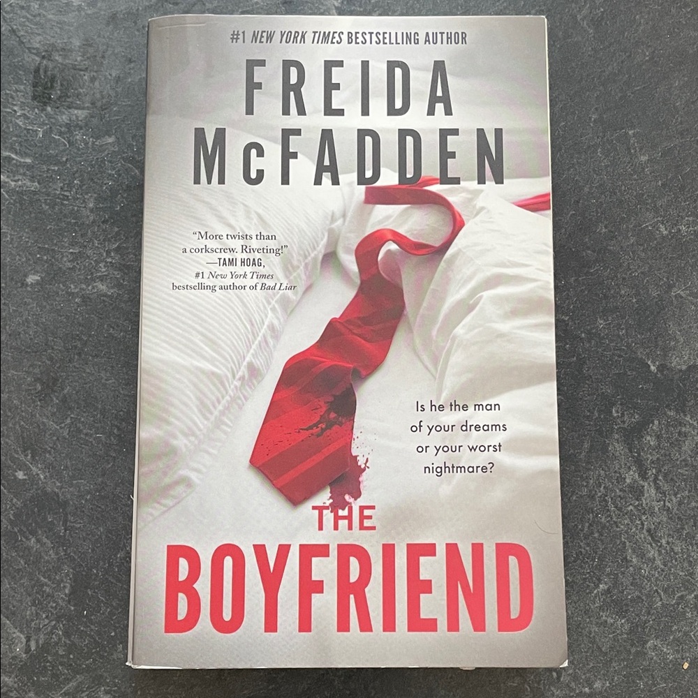 🔥 2/$29 - The Boyfriend by Freida McFadden Book
